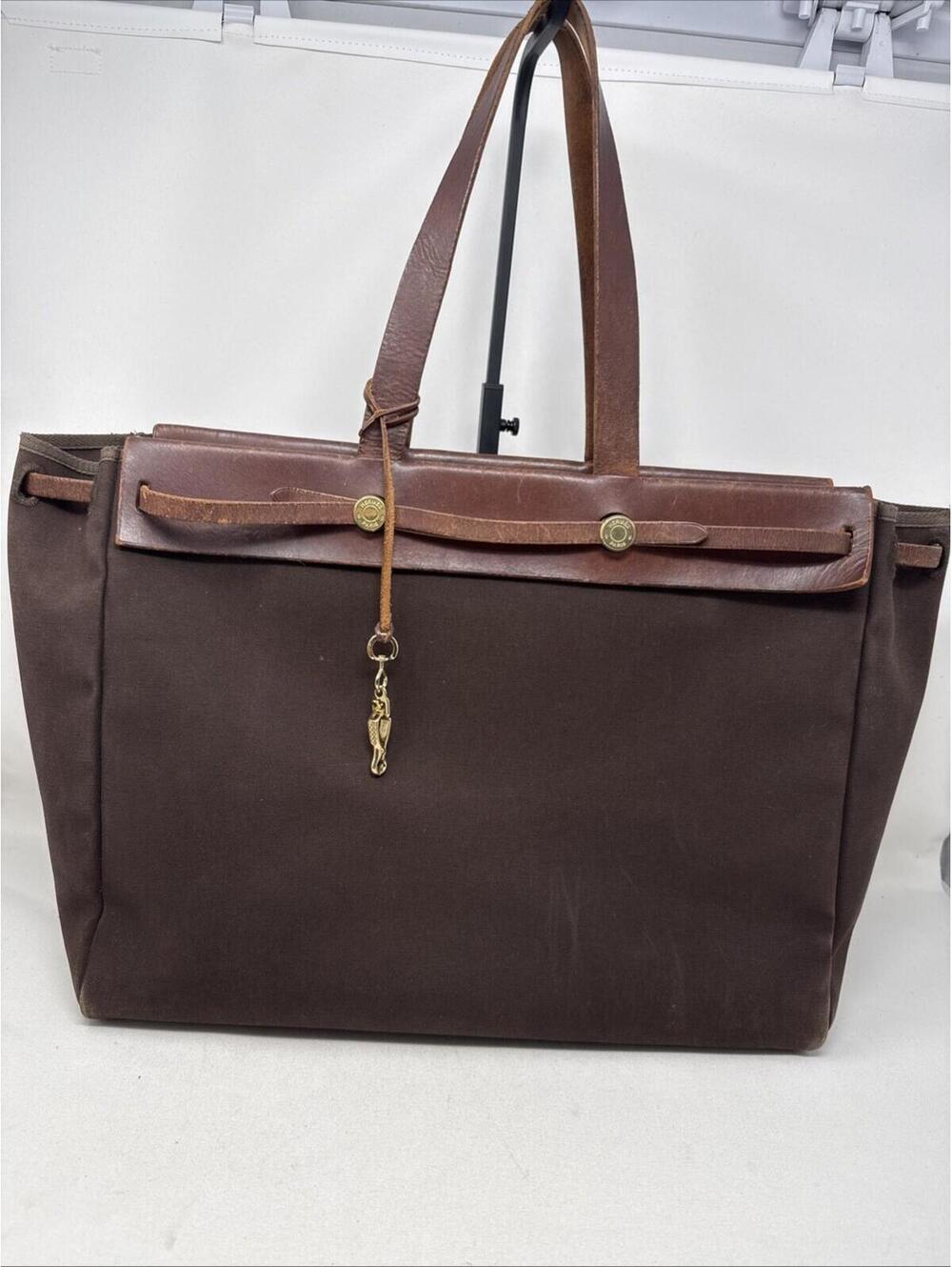 HERMES Her Bag Cabas MM Tote Bag